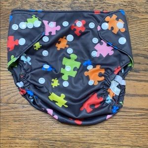 Puzzle 🧩 Piece Cloth Diaper Cover